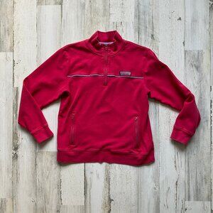 Vineyard Vines Little Girls Size Small 8-10 Quarter Zip Lightweight Long Sleeve